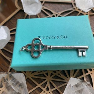 Tiffany & Co. Large Crown Key Sterling Silver